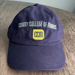 County College of Morris Navy Cap